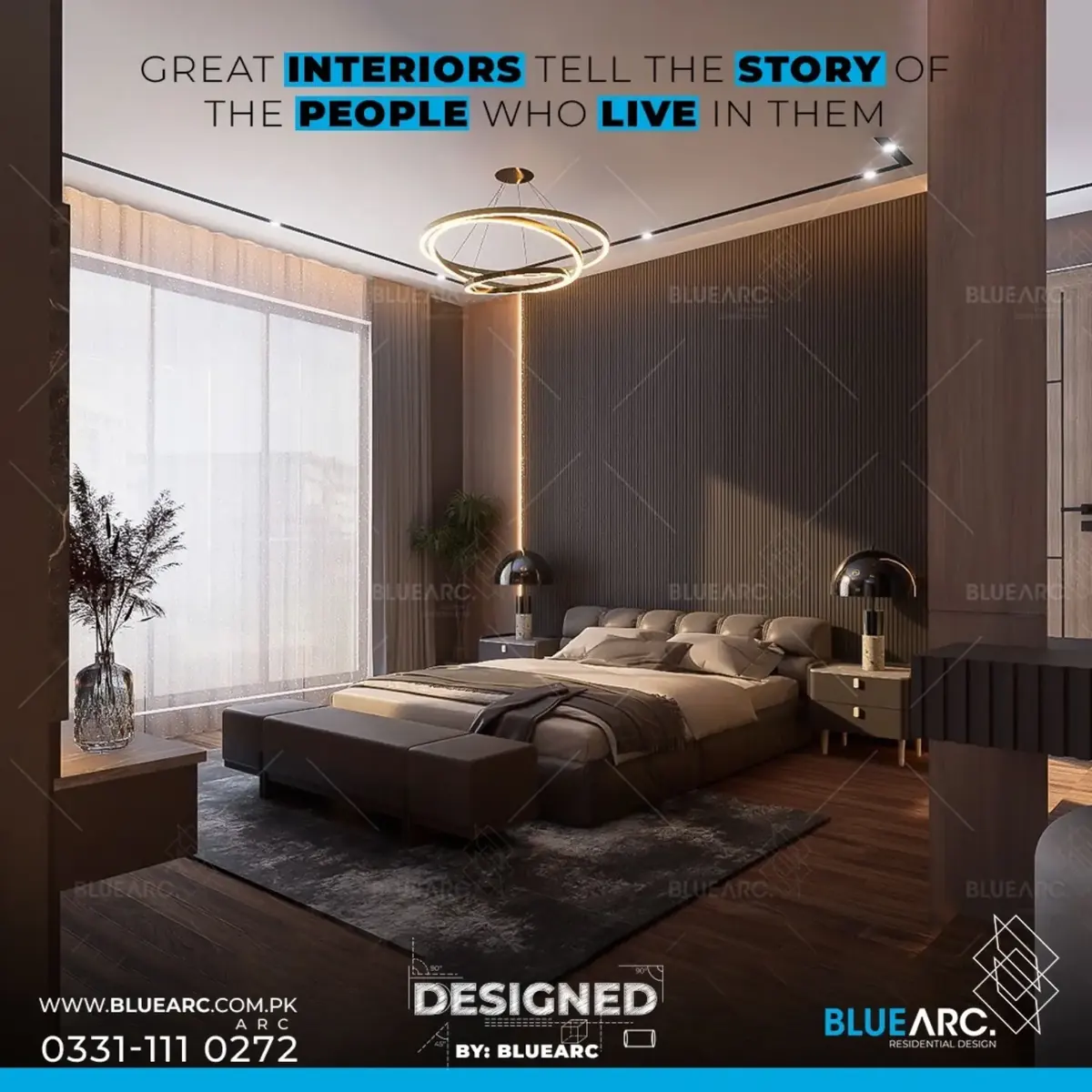 Blue Arc portfolio creative