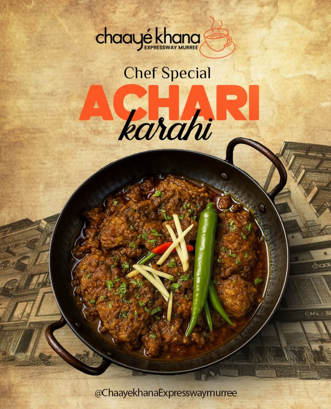 Chayee Khana social media post design 6