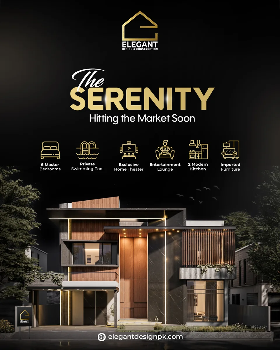 Elegant creative direction visual
